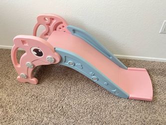 Pink & Blue Toddler Slide