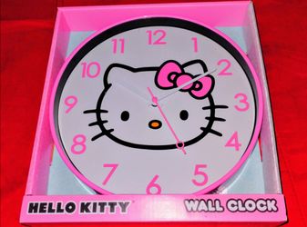 New hello kitty wall clock
