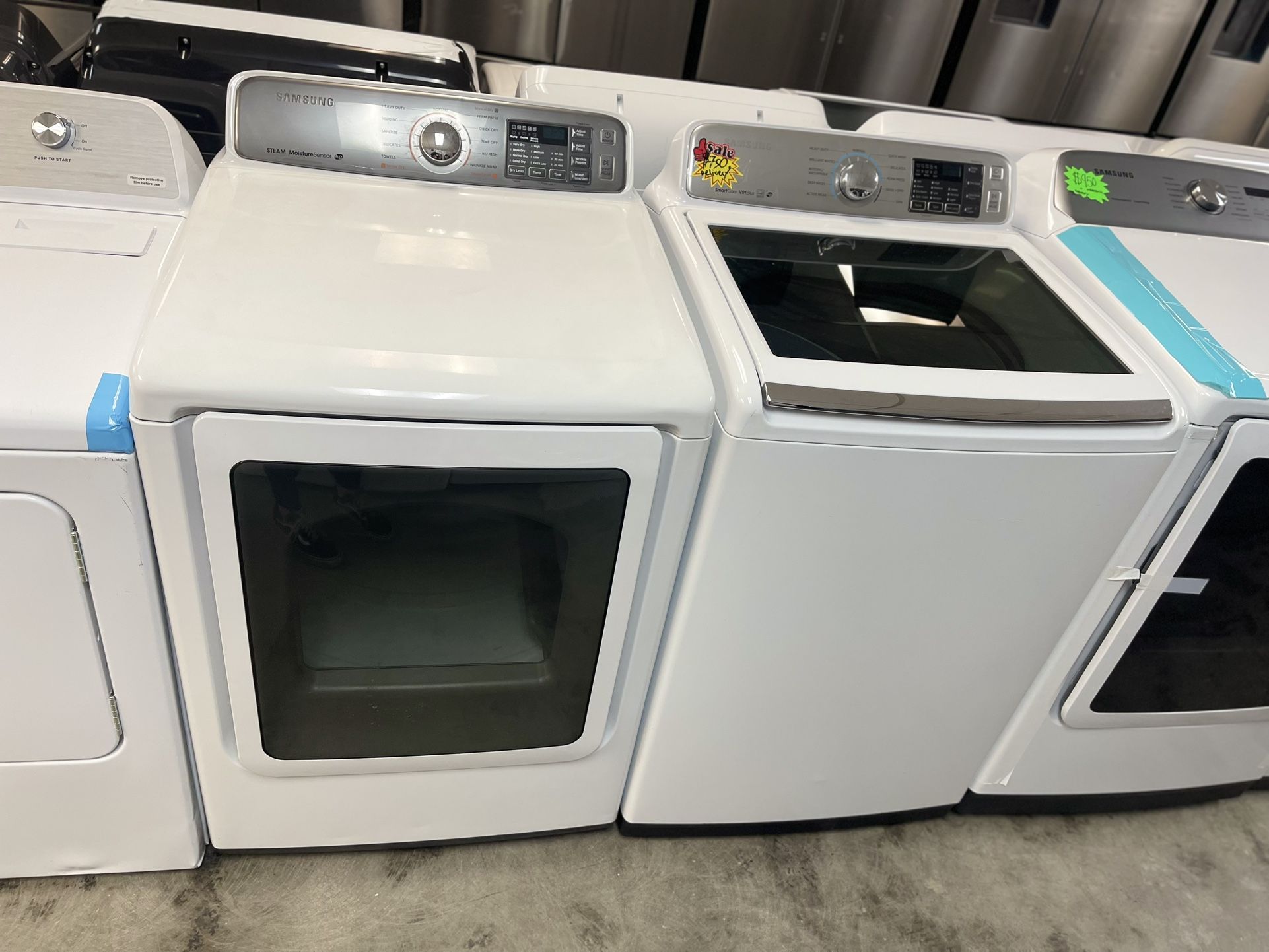 SAMSUNG WASHER AND DRYER 