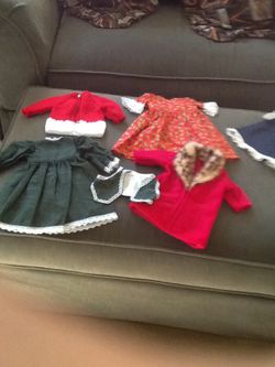 Clothes for American Girl or other 18 inch doll. Handmade below catalog prices.