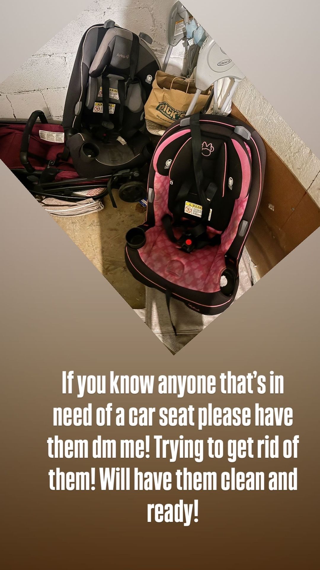 Two Car Seats For Sale