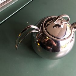 Tea Kettle By Chantal.   New Polished Stainless