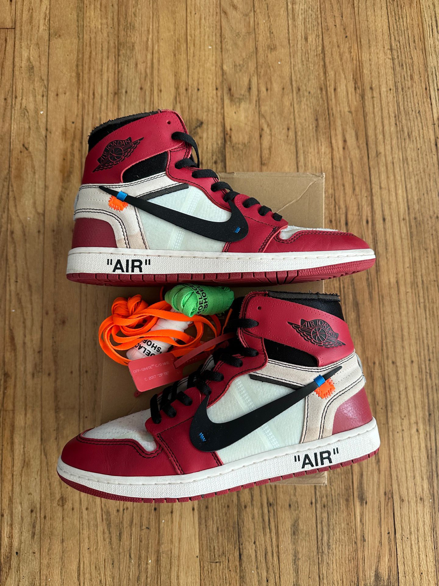 Jordan 1 Off White Chicago Size 11