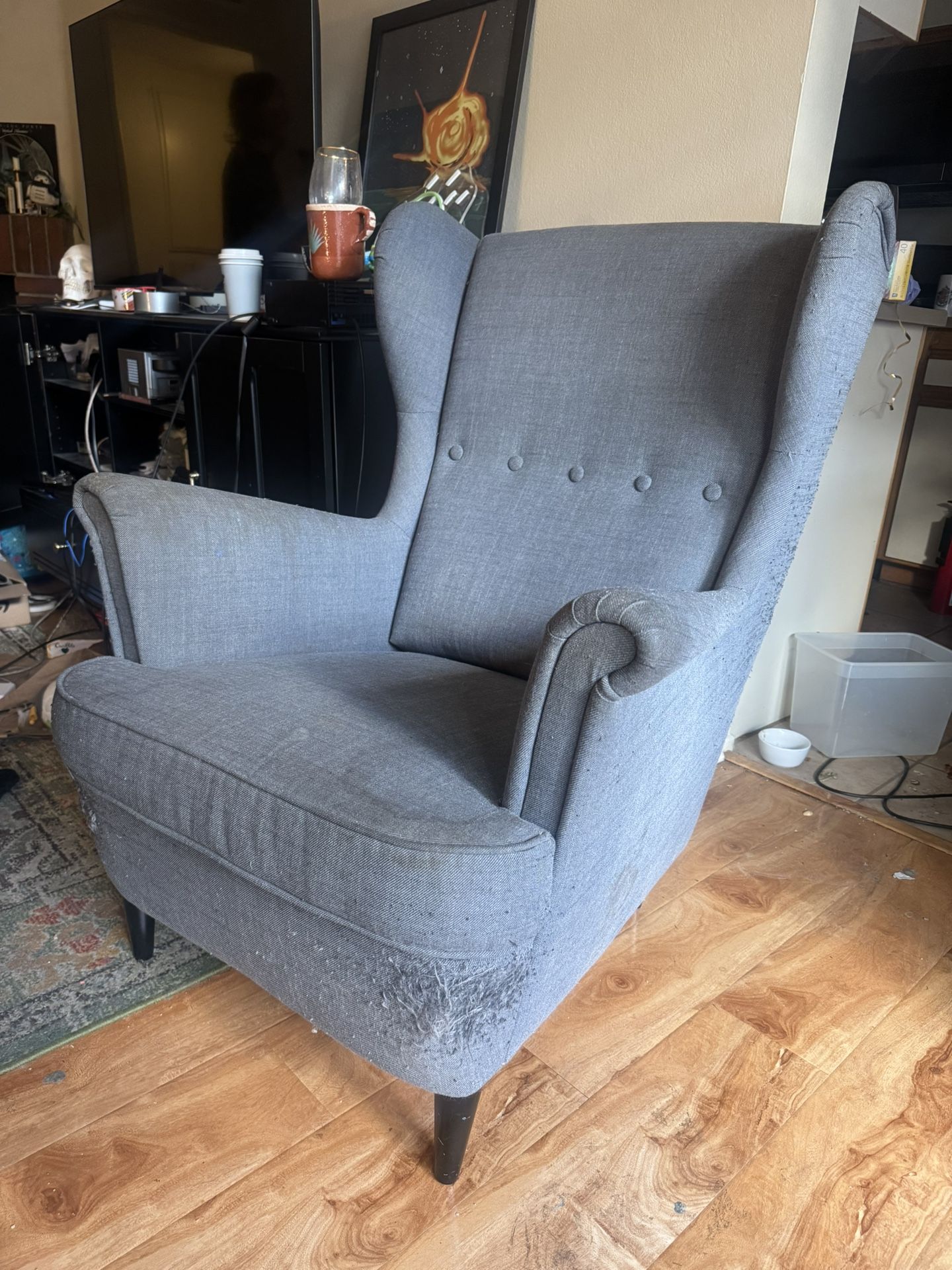 Dove Gray Armchair
