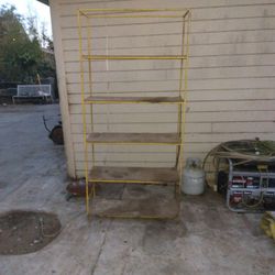Metal Frame Shelf