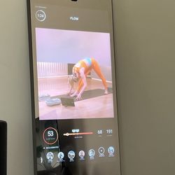 Peloton Lululemon Studio Mirror + Weights Interactive, Smart Home Gym