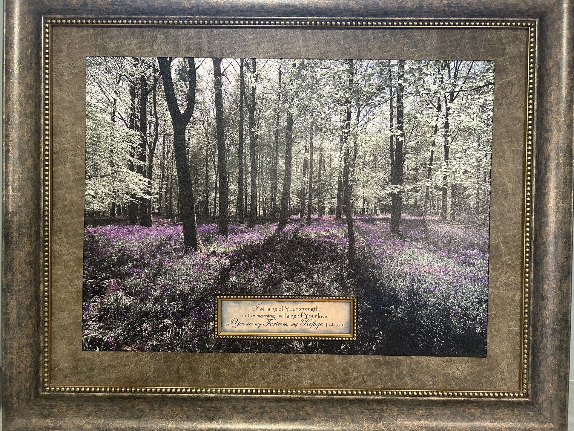 Lavender Field Painting