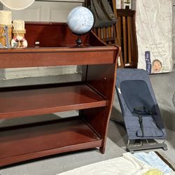 Baby Nursery Furniture Including Sailor/Boat Theme Bedding Decorations Etc