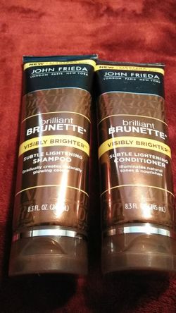 New Brilliant Brunette John Frieda Shampoo/Conditioner