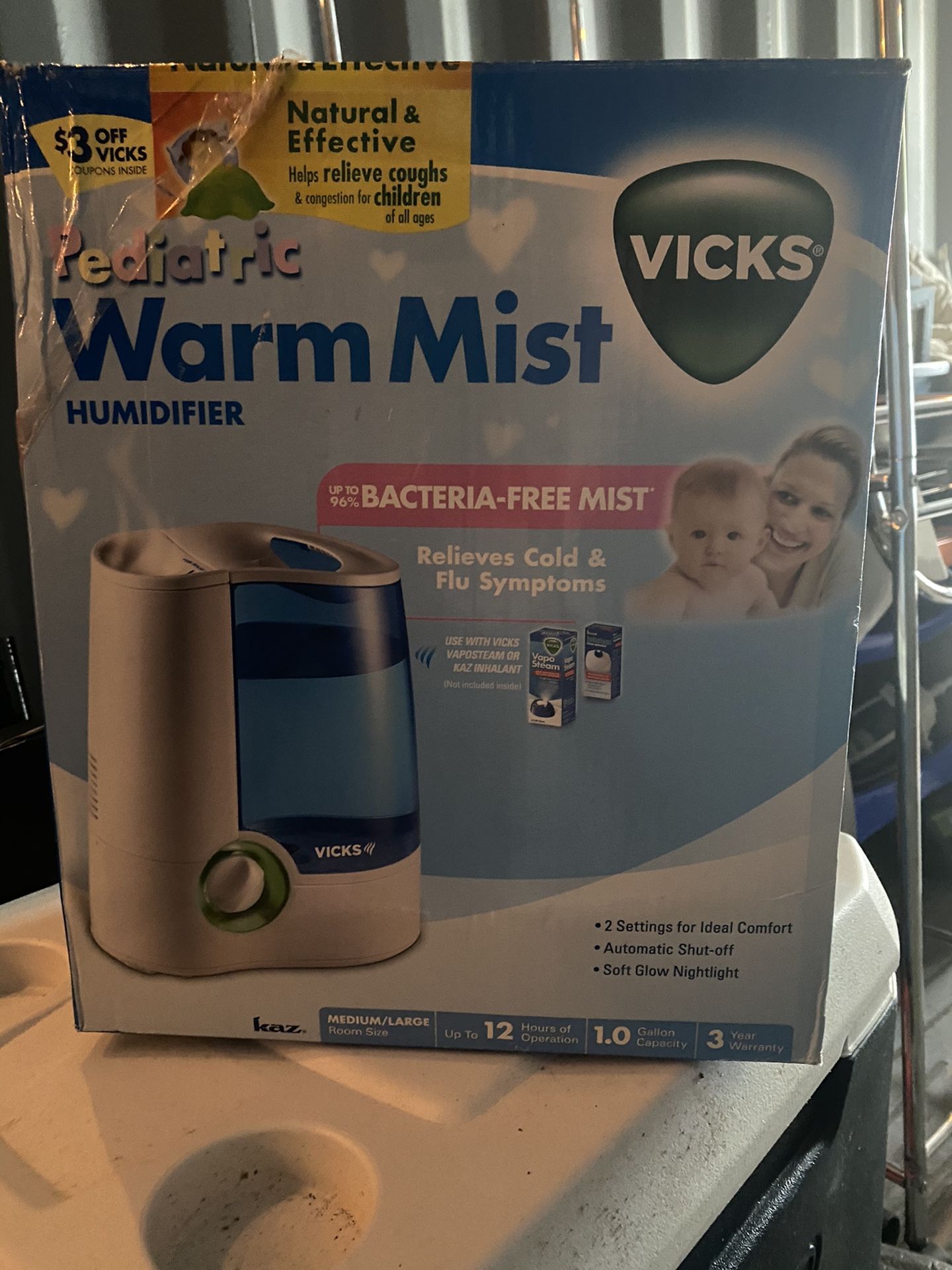 Vick’s Warm Mist Humidifier