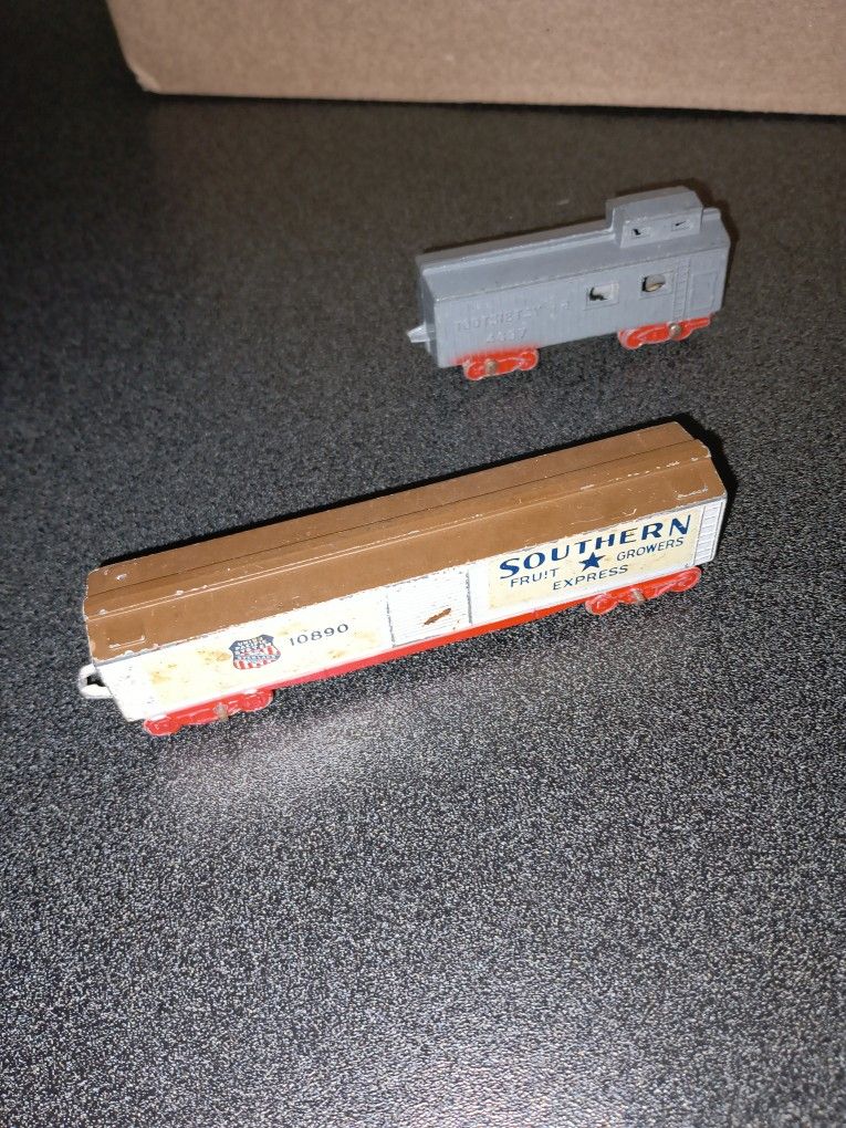 Antique Tootsie Toy Train Cars Collectable Rare 