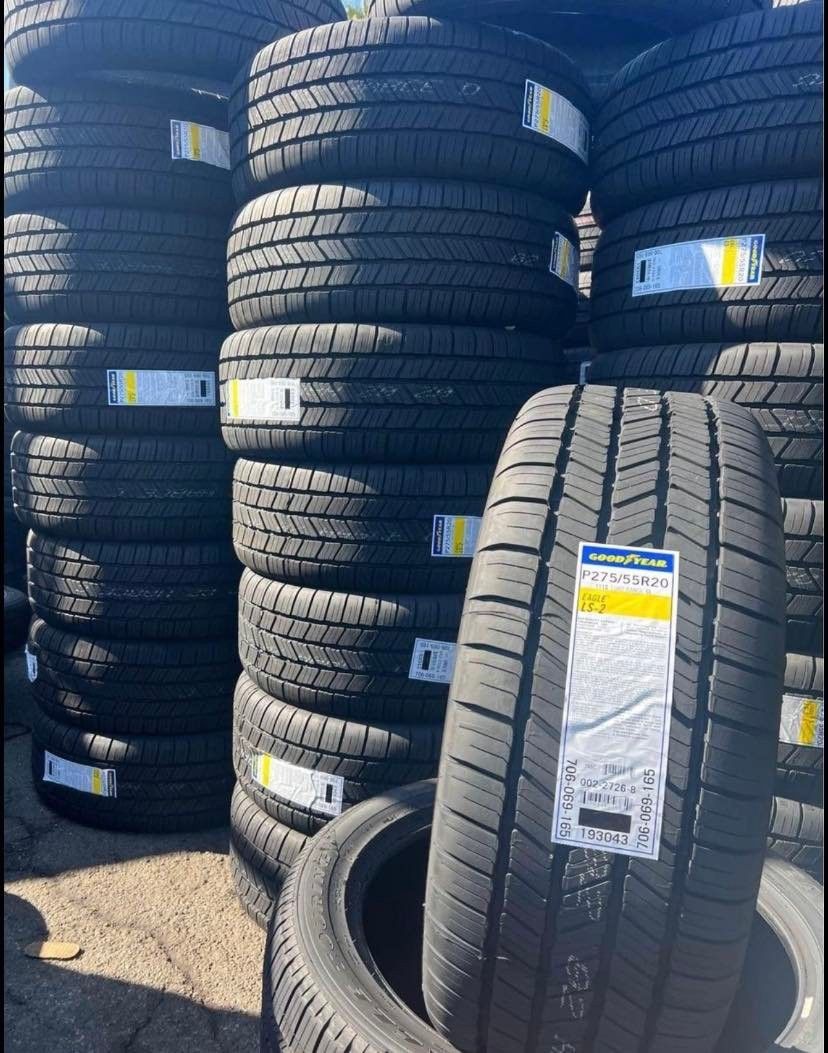 275/55R20 Eagle Goodyear LS-2 Set of New Tires Set de Llantas Nuevas ...