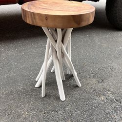 Wooden Stool/end Table