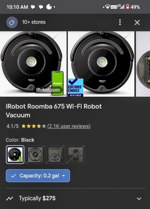 iRobot Roomba 675 Wi-Fi Robot Vacuum