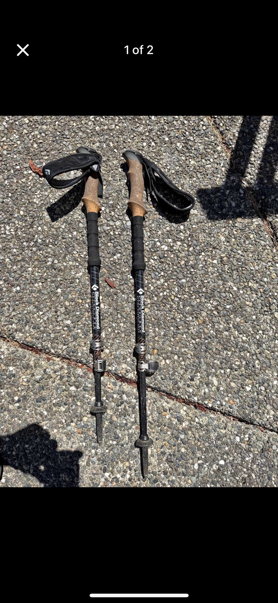 Black Diamond Alpine Carbon Cork Trekking Poles
