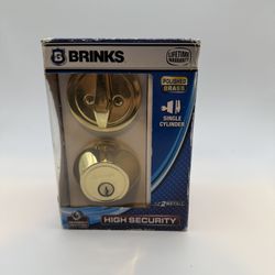 Brinks Dead Bolt Lock Kit