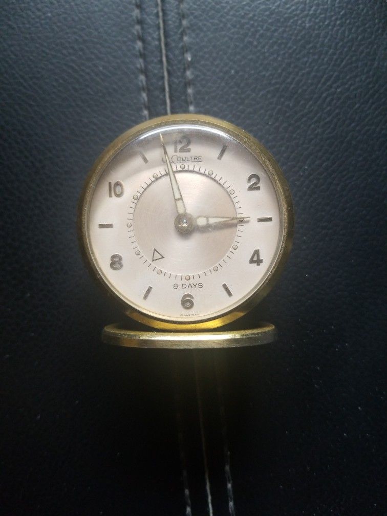 LECOULTRE ANTIQUE CLOCK 