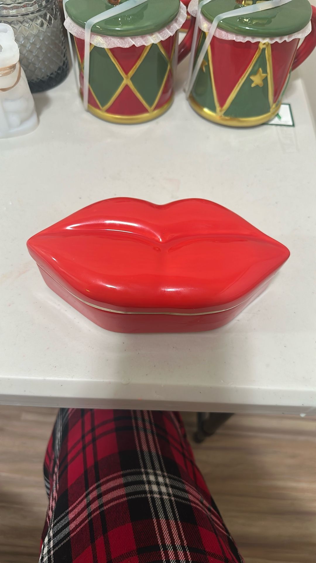 Lips Candle