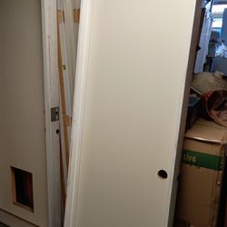 24x80 Prehung Door Left Hand, Hollow ,Door And Frame $120