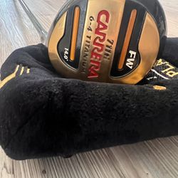 Golf Club Carrera 711ti Ti-Plasma 6-4 Titanium FW Fairway Wood  14.0  Loft w/ Head Cover