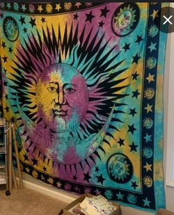 The Sun, The Moon and The Stars Tapestry