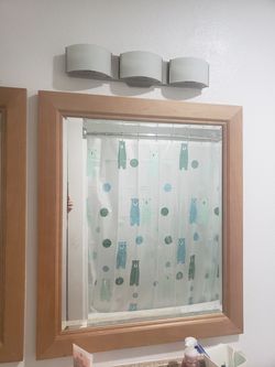 bathroom mirror