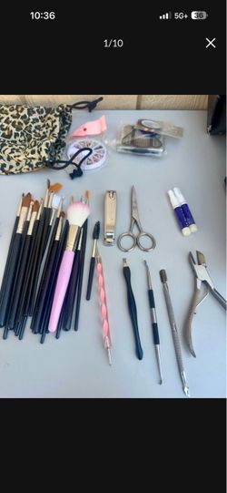 Morovan Professional Nail Art Acrylic Nail System And Extras Starter Kit Preowned