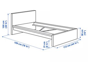 Malm Twin Bed
