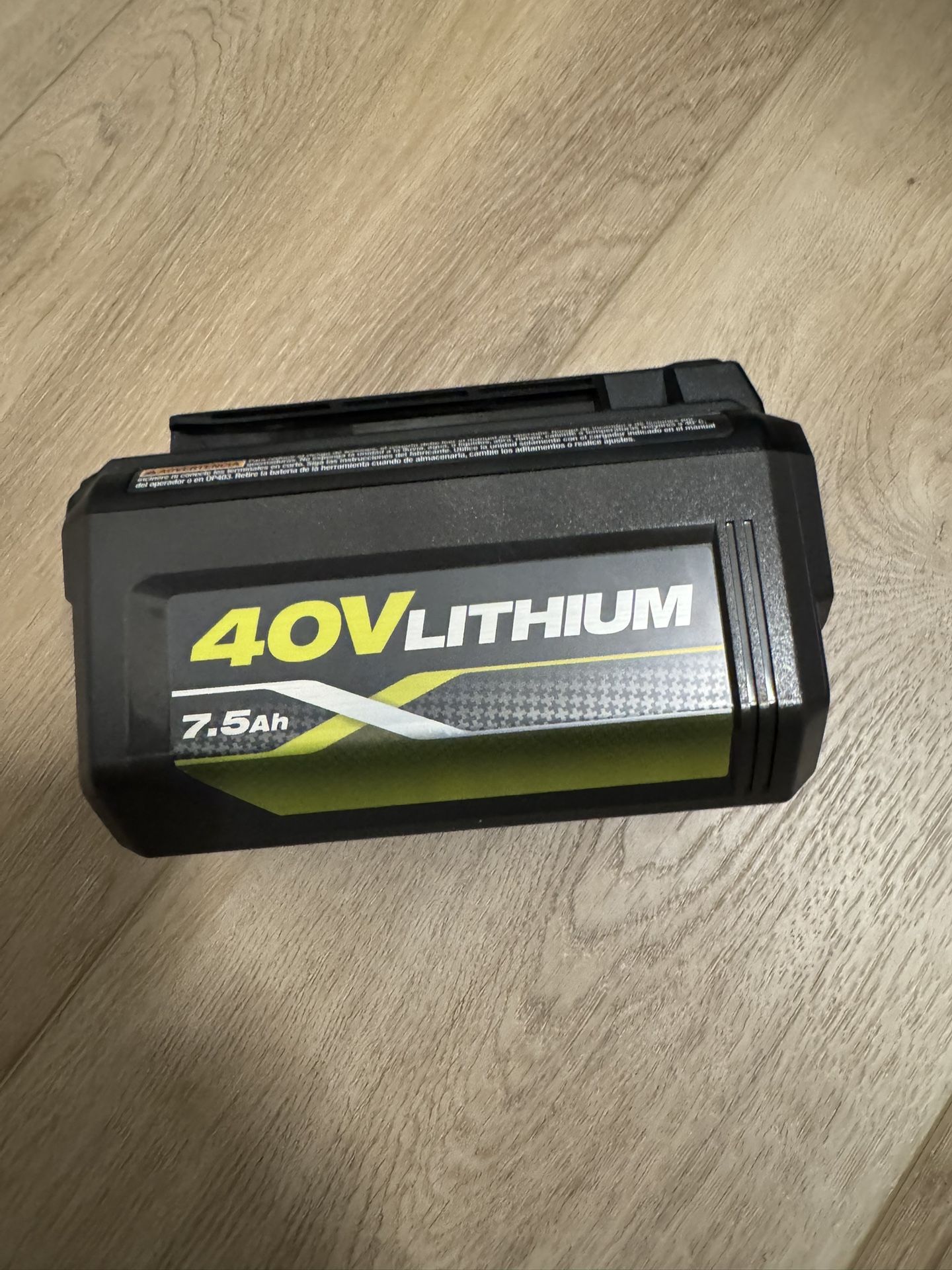 Ryobi 40v 7.5ah