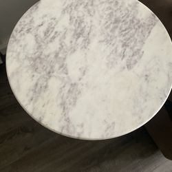 Health & hand MARBLE ACCENT TABLE