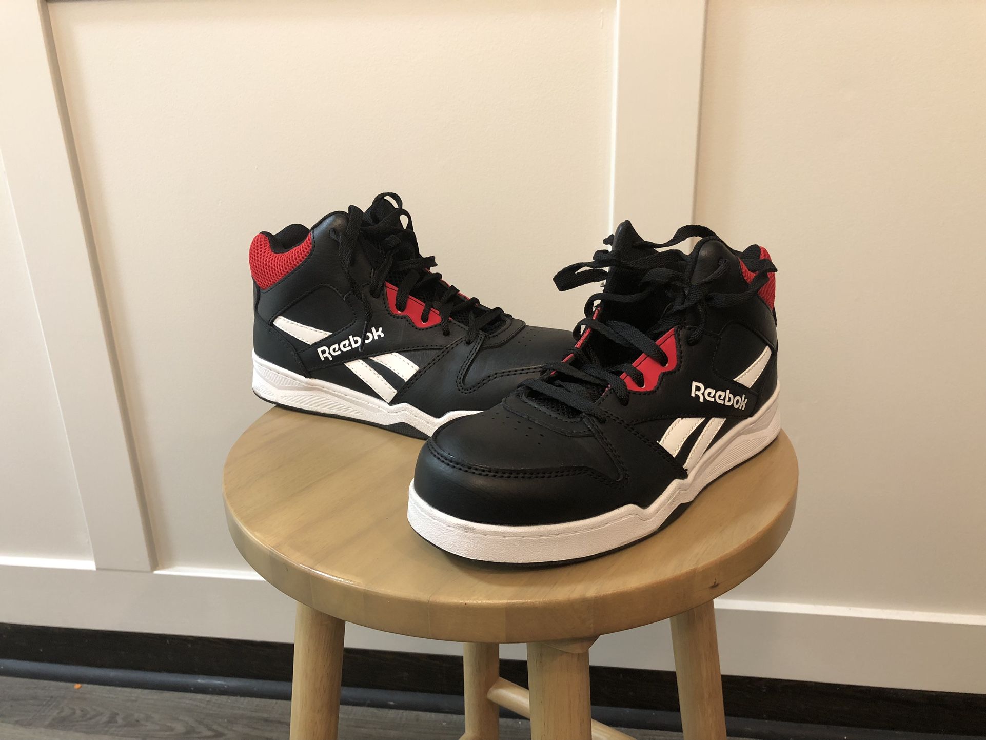 Steel Toe Reebok High Top Work Sneakers