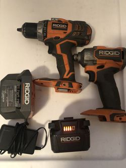 Rigid Set Battery And Charger