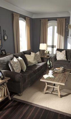 SOFA & LOVESEAT - Stracelen Sable Living Room Set -