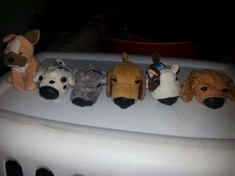 Mini perritos de peluche