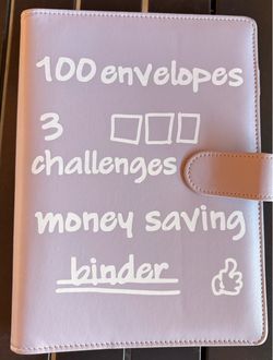 Money saving binder