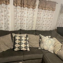 2 Piece Sectional Sofa Chaise 