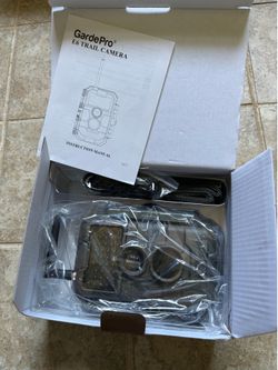 GardePro E6 Trail Camera – New Open Box w/ Accessories