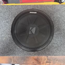 8” Kicker Subwoofer, All In One Amp