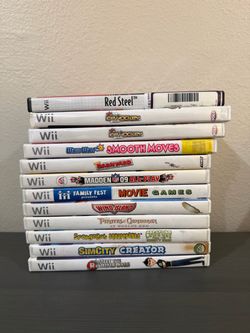 Lot of Wii games