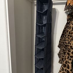 Hanging Shoe Shelves - 8 Section - Closet Organizer