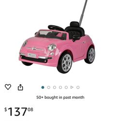 Fiat Baby/Toddler Push Car