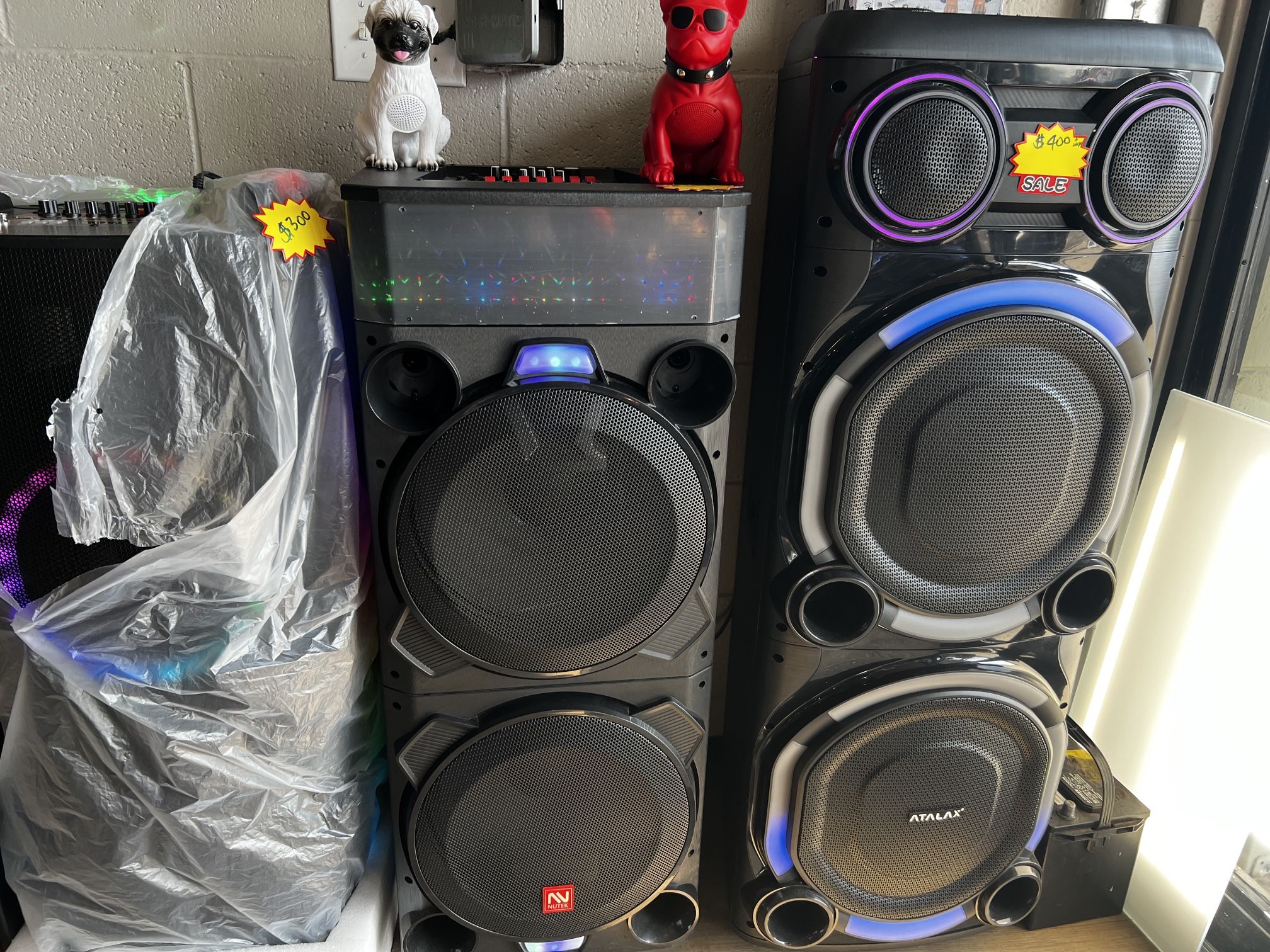 Karaoke Bluetooth Speakers. Nuevos. New.