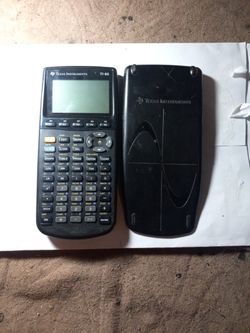 Texas Instruments/TI-86 Scientific Calculator For Technical Purposes/ School, College, And Work That Takes Scientific Calculations.w/o Batteries