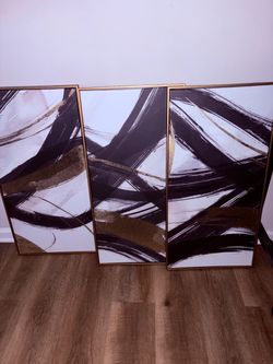3 Piece Wall Art $25