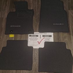 Custom Car Floor Mats for Toyota Camry 9th 2025-2026 Black Rubber Liner Set, Heavy Duty Protection and Odorless