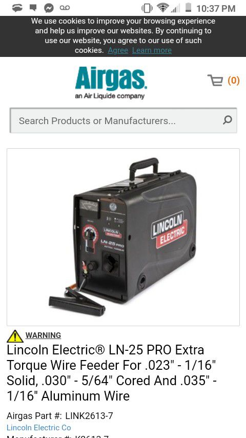 Lincoln electric suitcase welder N 25 pro