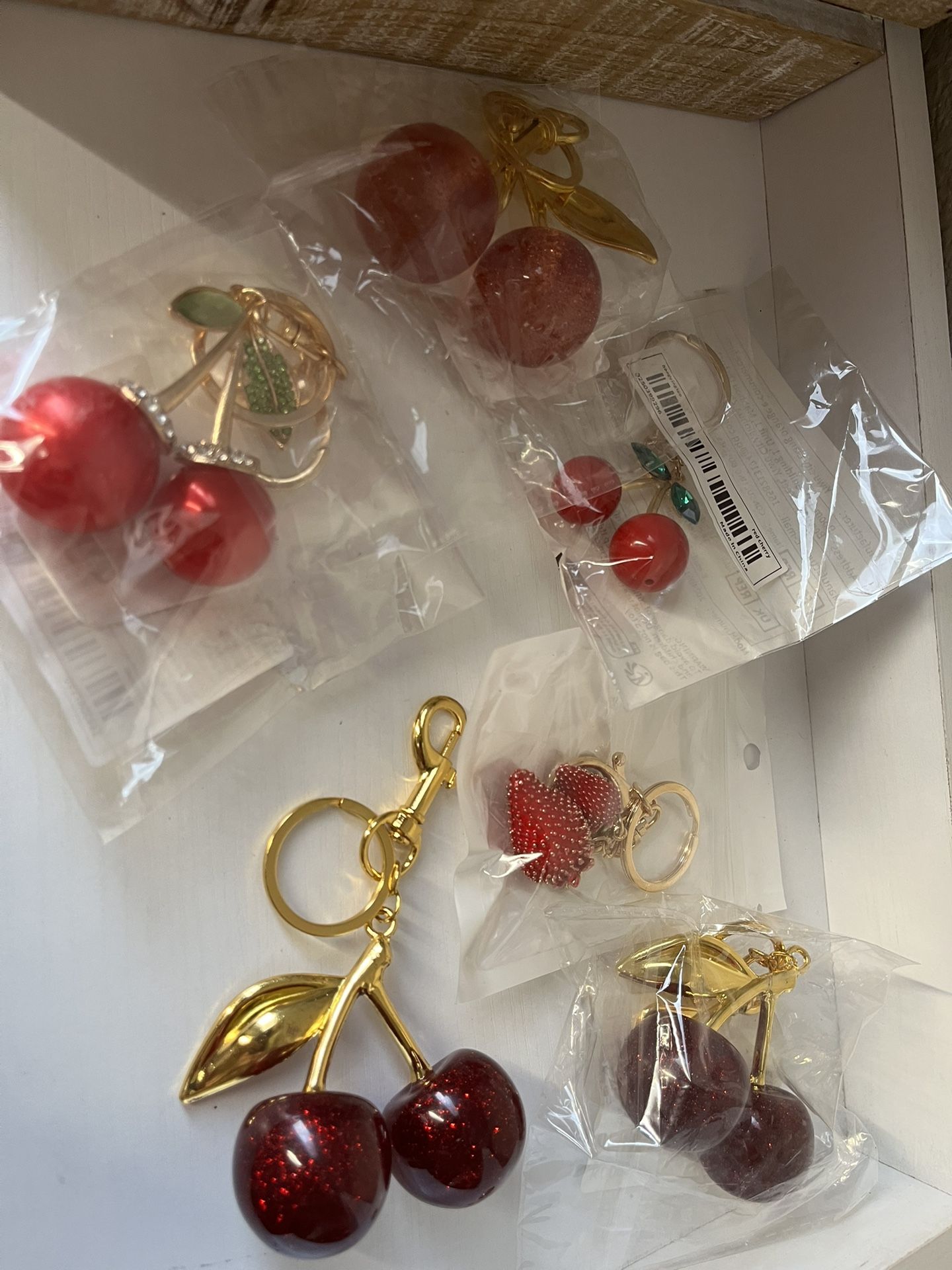 Cherry Keychain $10 Each