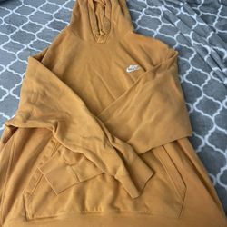 Orange Nike Hoodie Size 2xl 