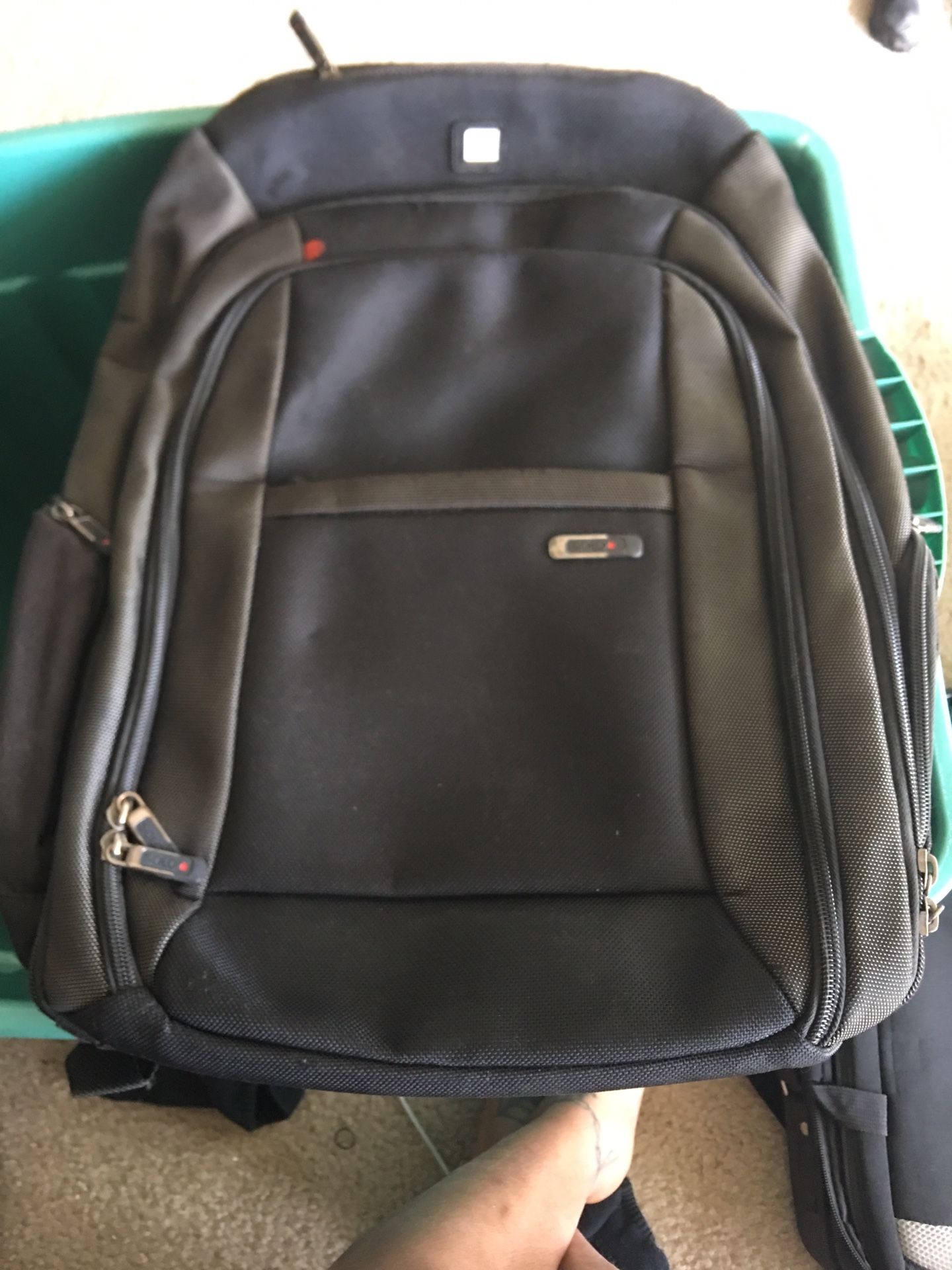 Solo computer backpack. With removable sleeve for computer or laptop