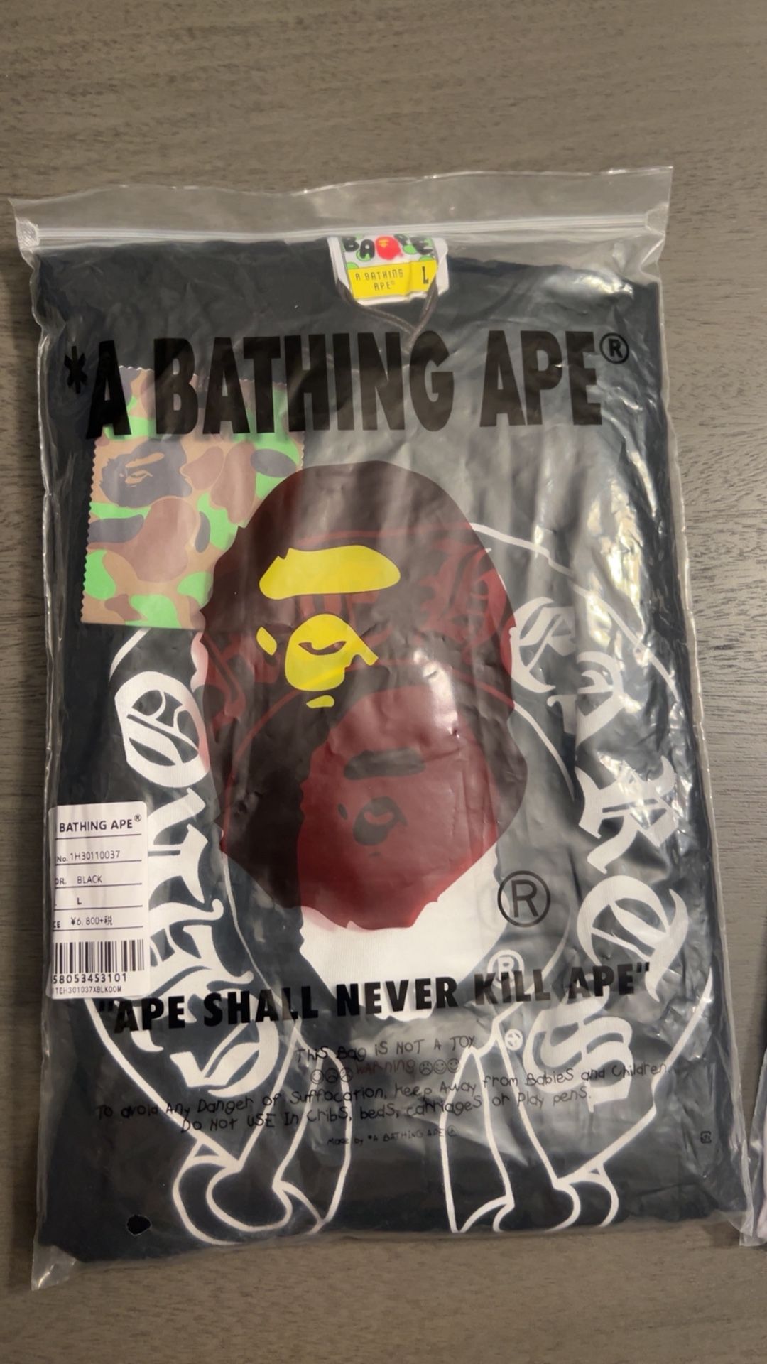Black Bape Tee